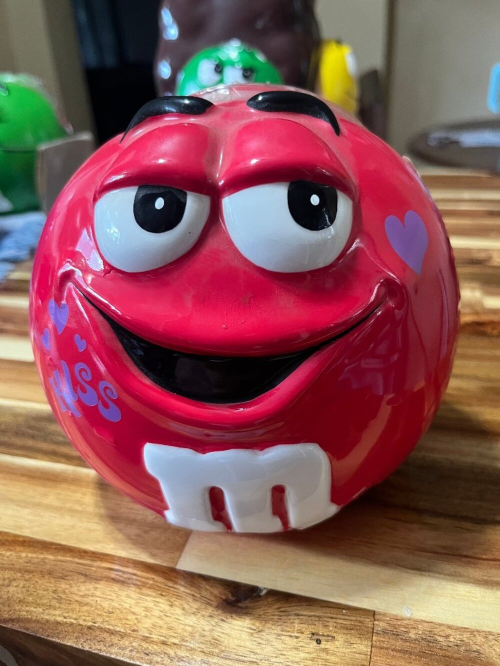 M&M's Red Character Ceramic Candy Jar